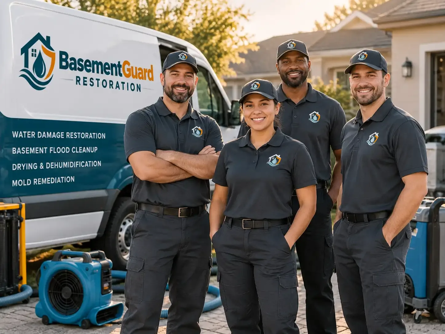 Basement Water Damage Restoration company in Harristown, IL